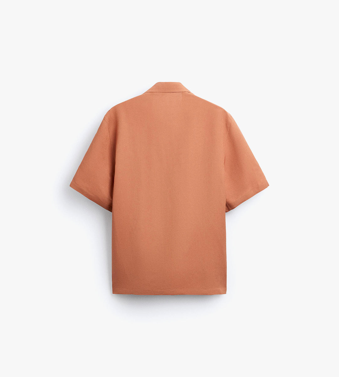 Brown fabric shirt